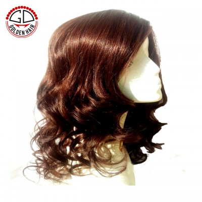 Golden Hair 100% Remy Virgin Brazilian Curly Full Lace Wig, Jewish Wig/ Kosher Wig