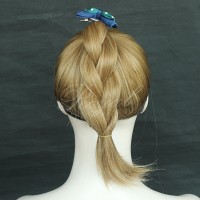 23'' hot color blonde #12HL14 Brazilian human hair jewish ponytail wig wunder wig